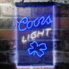 Coors Light 4 Leaf Clover LED Sign Home Bar Decor