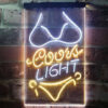 Coors Light Bikini Neon Light LED Sign Home Bar Decor