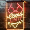 Coors Light Bikini Neon Light LED Sign Home Bar Decor