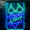 Coors Light Bikini Neon Light LED Sign Home Bar Decor