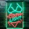 Coors Light Bikini Neon Light LED Sign Home Bar Decor