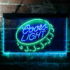 Coors Light Bottle Cap LED Sign Home Bar Decor