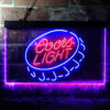 Coors Light Bottle Cap LED Sign Home Bar Decor