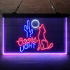 Coors Light Coyote Moon 3-Color LED Sign Man Cave Home Bar Pub Decor