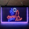 Coors Light Coyote Moon 3-Color LED Sign Man Cave Home Bar Pub Decor