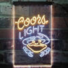 Coors Light Crab Bar LED Sign Home Bar Man Cave Decor