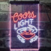 Coors Light Crab Bar LED Sign Home Bar Man Cave Decor