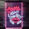 Coors Light Crab Bar LED Sign Home Bar Man Cave Decor