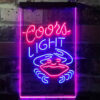 Coors Light Crab Bar LED Sign Home Bar Man Cave Decor