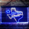 Coors Light George Strait Texas Home Bar Neon Light LED Sign Man Cave Decor