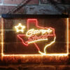 Coors Light George Strait Texas Home Bar Neon Light LED Sign Man Cave Decor