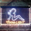 Coors Light Girl Neon Light LED Sign Home Bar Decor Sexy Lady Man Cave