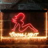 Coors Light Girl Neon Light LED Sign Home Bar Decor Sexy Lady Man Cave