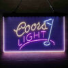 Coors Light Golf 3-Color LED Sign Man Cave Home Bar Pub Decor