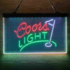 Coors Light Golf 3-Color LED Sign Man Cave Home Bar Pub Decor