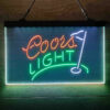 Coors Light Golf 3-Color LED Sign Man Cave Home Bar Pub Decor