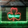 Coors Light Green Clover Shamrock LED Sign Home Bar Decor