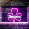 Coors Light Green Clover Shamrock LED Sign Home Bar Decor