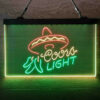 Coors Light Mexican Hat 3-Color LED Sign Man Cave Home Bar Pub Decor