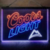 Coors Light Mountain 3-Color LED Sign Man Cave Home Bar Pub Decor