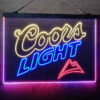 Coors Light Mountain 3-Color LED Sign Man Cave Home Bar Pub Decor