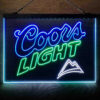 Coors Light Mountain 3-Color LED Sign Man Cave Home Bar Pub Decor