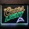 Coors Light Mountain 3-Color LED Sign Man Cave Home Bar Pub Decor