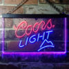 Coors Light Mountain Bar LED Sign Home Bar Man Cave Decor