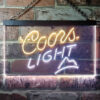 Coors Light Mountain Bar LED Sign Home Bar Man Cave Decor