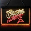 Coors Light Mountain LED Sign Home Bar Decor