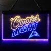 Coors Light Mountain LED Sign Home Bar Decor