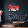 Coors Light Neon LED Sign Acrylic Artwork Home Bar Decor