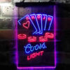 Coors Light Poker Casino Game Room LED Sign Home Bar Decor