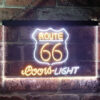 Coors Light Route 66 LED Sign Home Bar Decor