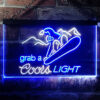 Coors Light Ski Sport LED Sign Man Cave Home Bar Pub Decor