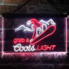 Coors Light Ski Sport LED Sign Man Cave Home Bar Pub Decor