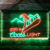 Coors Light Ski Sport LED Sign Man Cave Home Bar Pub Decor