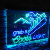 Coors Light Ski Sport LED Sign Man Cave Home Bar Pub Decor