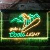 Coors Light Ski Sport LED Sign Man Cave Home Bar Pub Decor