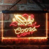 Coors Light Snowmobile LED Sign Man Cave Home Bar Pub Decor