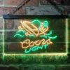 Coors Light Snowmobile LED Sign Man Cave Home Bar Pub Decor