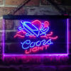 Coors Light Snowmobile LED Sign Man Cave Home Bar Pub Decor