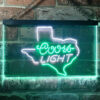 Coors Light Texas Home Bar Neon Light LED Sign Man Cave Decor