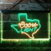 Coors Light Texas Home Bar Neon Light LED Sign Man Cave Decor