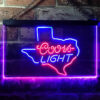 Coors Light Texas Home Bar Neon Light LED Sign Man Cave Decor