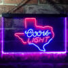 Coors Light Texas Home Bar Neon Light LED Sign Man Cave Decor