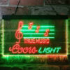 Coors Light True Music Bar LED Sign Home Bar Man Cave Decor