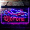 Corona Classic Plane LED Sign Man Cave Home Bar Pub Decor