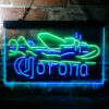 Corona Classic Plane LED Sign Man Cave Home Bar Pub Decor