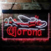 Corona Classic Plane LED Sign Man Cave Home Bar Pub Decor